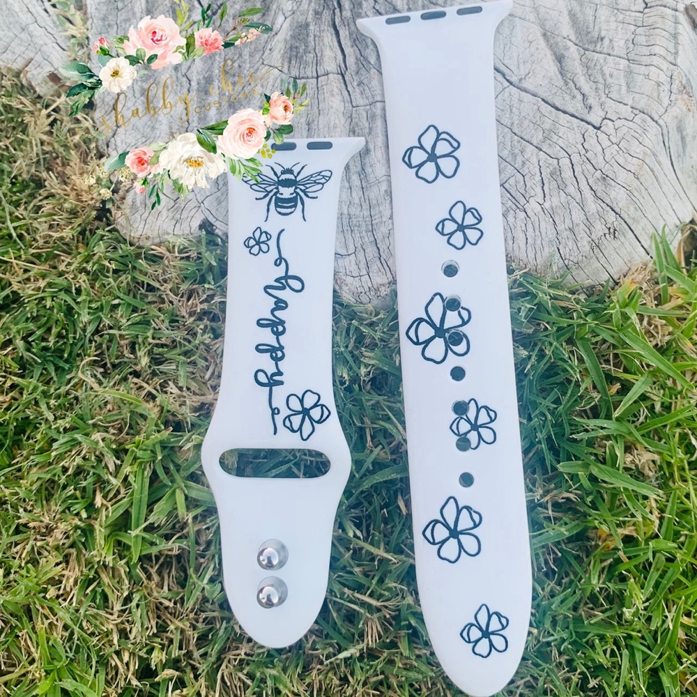 Bee Happy Apple Watch Band